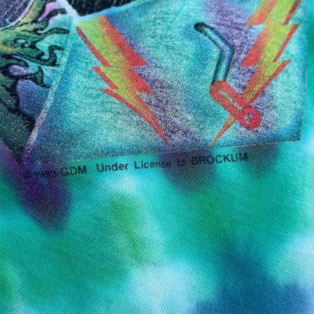 Vintage Tie Dye 1993 Grateful Dead Not Fade Away Single Stitch shirt Size L